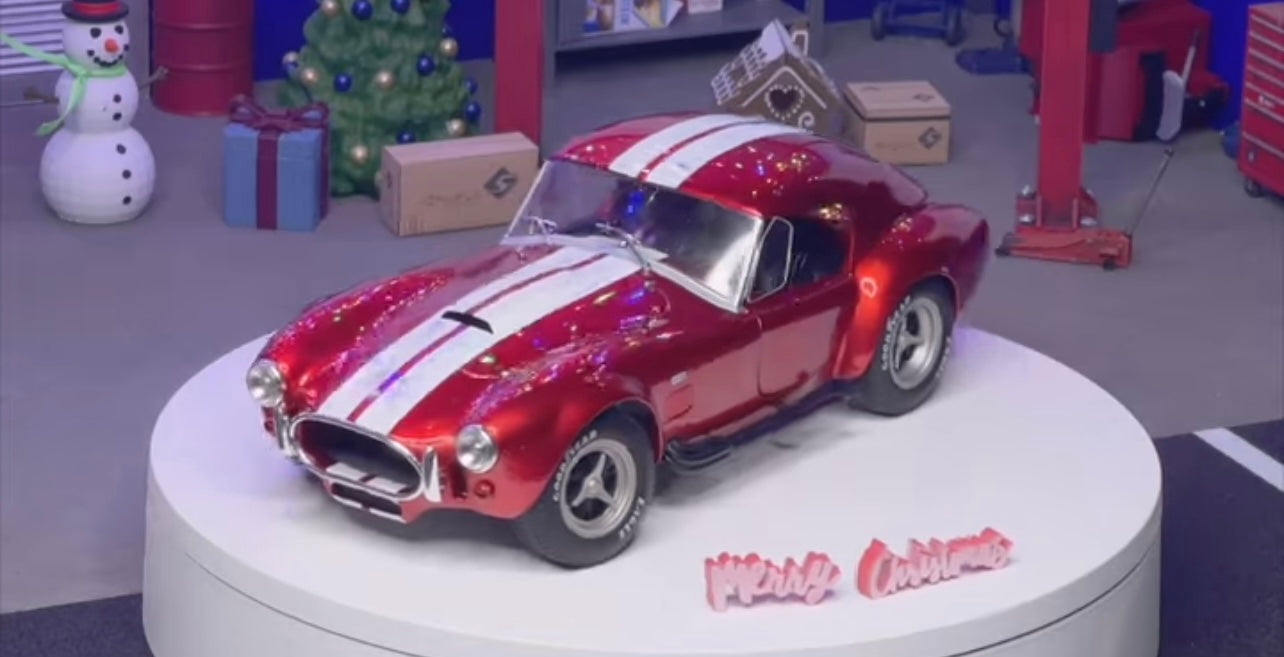 AC COBRA ROUGE CANDY 1/18 SOLIDO