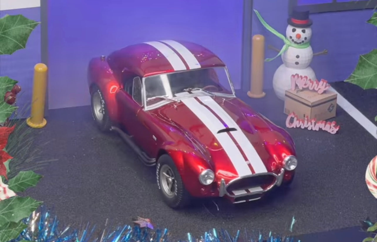 AC COBRA ROUGE CANDY 1/18 SOLIDO