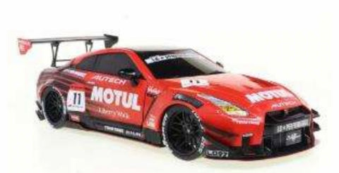 NISSAN GT-R (R35) WITH LB WALK BODY KIT TYPE 2 MOTUL RED 2022 1/18 SOLIDO